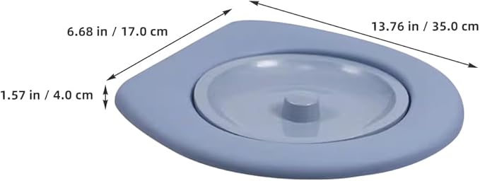 FOMIYES Toilet Seat Bucket with Lid Toilet Mat Potty Seat for Toilet Water Barrel Camping Supplies Portable Toilet Simple Pvc Plastic Barrel Elder