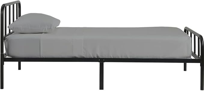 4 PC Cot Sheet Set 33x75, 100% Cotton Fitted Cot Sheet- Perfect for Narrow Twin/Rv Bunk/Camping Cot/Guest Bed Replacement, Sheets for Cot Bunk Bed-Fits Upto 4-8" Deep Mattress- Light Grey Solid