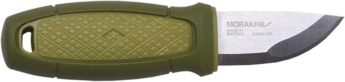 Morakniv Eldris Fixed-Blade Pocket-Sized Knife with Sandvik Stainless Steel Blade, Lanyard and Firestarter, 2.2-Inch