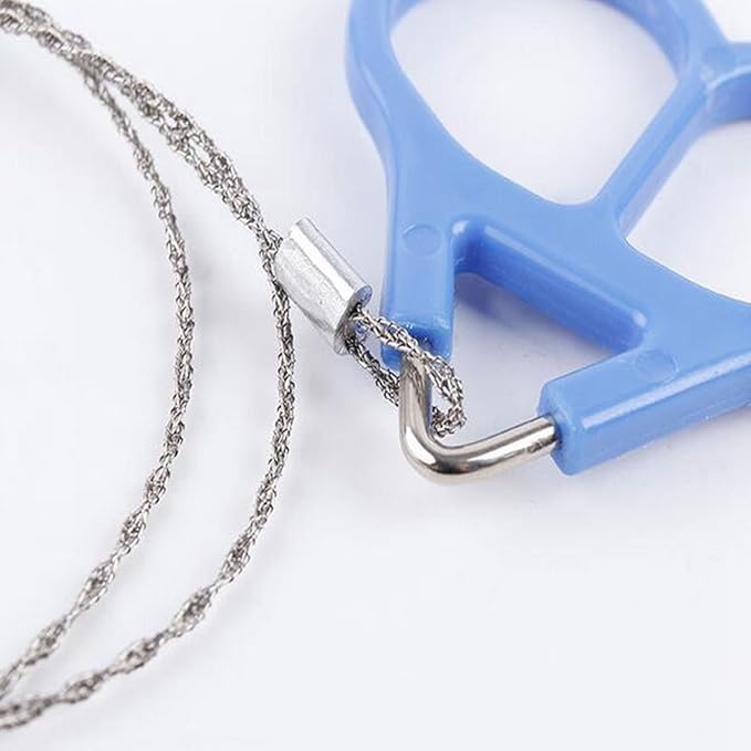 5Pcs Stainless steel wire saw Rope chain jigsaw Camping supplies outdoor tool