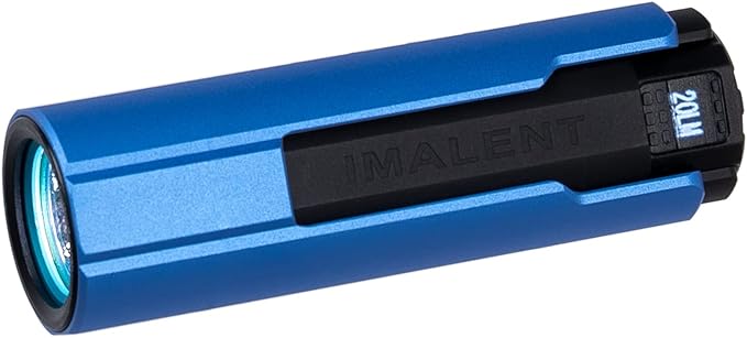 IMALENT LD70 Pocket EDC Flashlight, 4000 Lumens Compact Bright Powerful Flashlights with CREE XHP70.2 LED, Rechargeable Handheld Torch for Camping and Hiking(Blue)