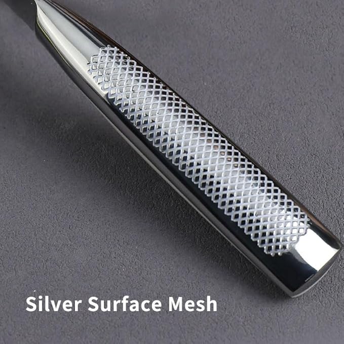 3.5 inch Paring Knife with Anti-slip Textured Handle, Hollow Edge Chef Knife, Razor Sharp Kitchen Knife with Dimples