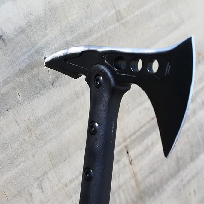 15.5" Rtek Tactical Tomahawk Hatchet, Light Weight Survival Tactical Axe Tool with Sheath (Tactical Axe Spike)