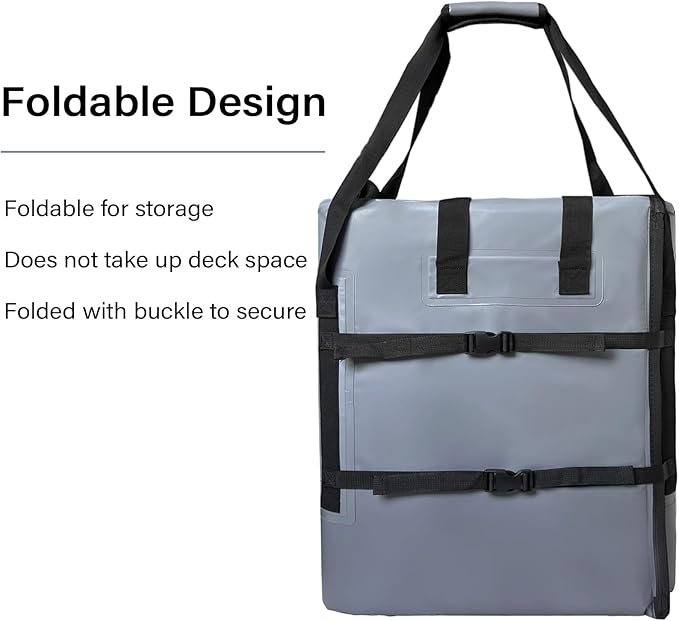 Buffalo Gear Insulated Fish Cooler 60in 71in 116in Large Kill Bag - Portable Waterproof, Keeps Ice-cold More Than 24 Hours