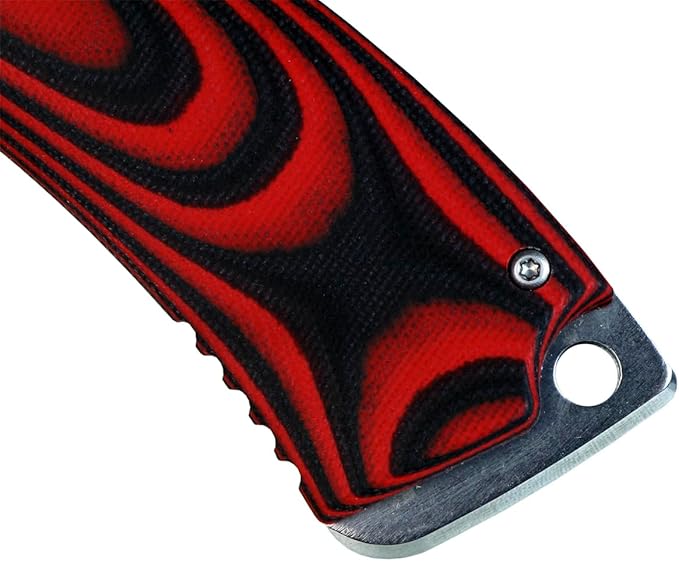 iFIELD EL29090 Knife with G10 Handle and 7cr17mon Steel Blade, 54-57 HRC Hardness, Camping Tool for Fishing Hunting Sport Activity