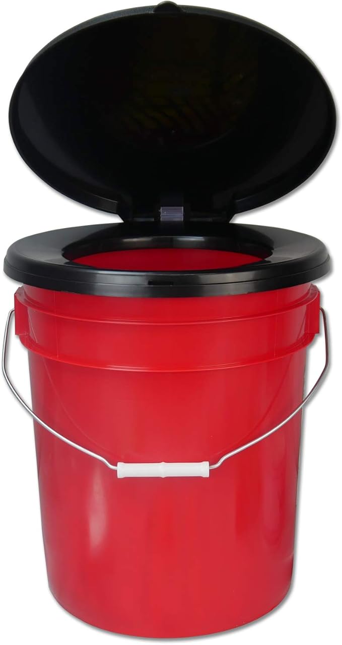 Ready America Lockdown Toilet Bucket Kit - 1-4 Person