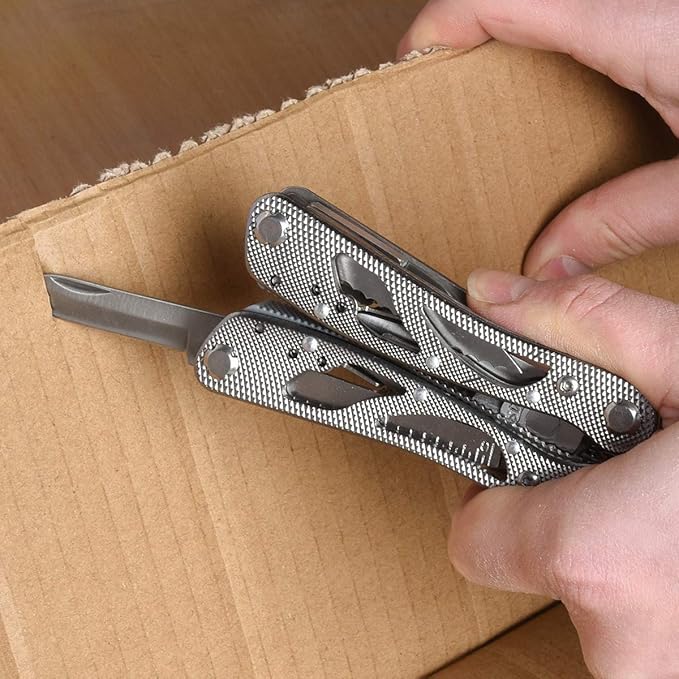 14-in-1 Folding Utility Multi-Tool, Dark Grey