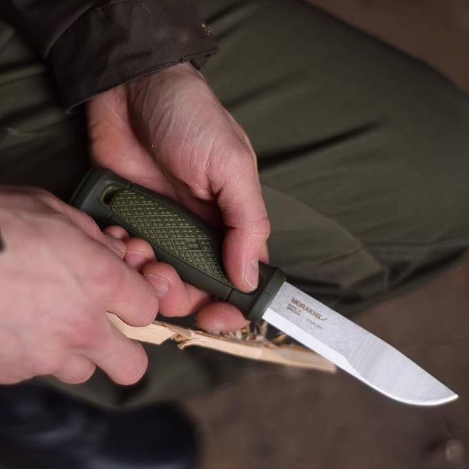 Morakniv Kansbol Fixed Blade Knife with Sandvik Stainless Steel Blade