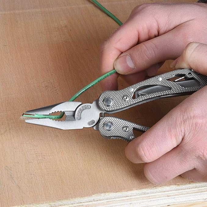 14-in-1 Folding Utility Multi-Tool, Dark Grey