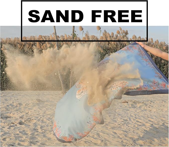 2 Packs Luxury Oversized Microfiber Beach Towel 32x63 Inch Shark, Double Sided Quick Dry Sandrpoof Compact, Adult Extra Large Chair Towel Over Bulk Set Sand Free Thin Sand Repellent Anti Repels