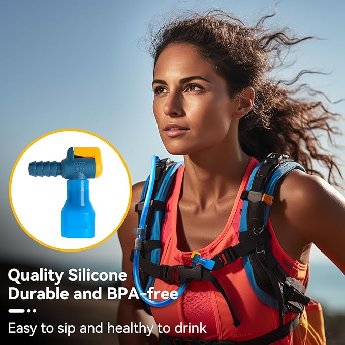 2Pcs Switch Bite Valve Tube Nozzle Replacement for Hydration Pack Bladder