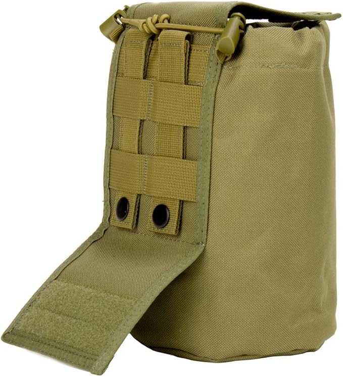 3VGEAR Folding MOLLE Dump Pouch - Tactical Recovery Dump Bag with YKK Annex Clips, Reinforced MOLLE and Rugged 600D Water-Resistant Polyester Drop Pouch