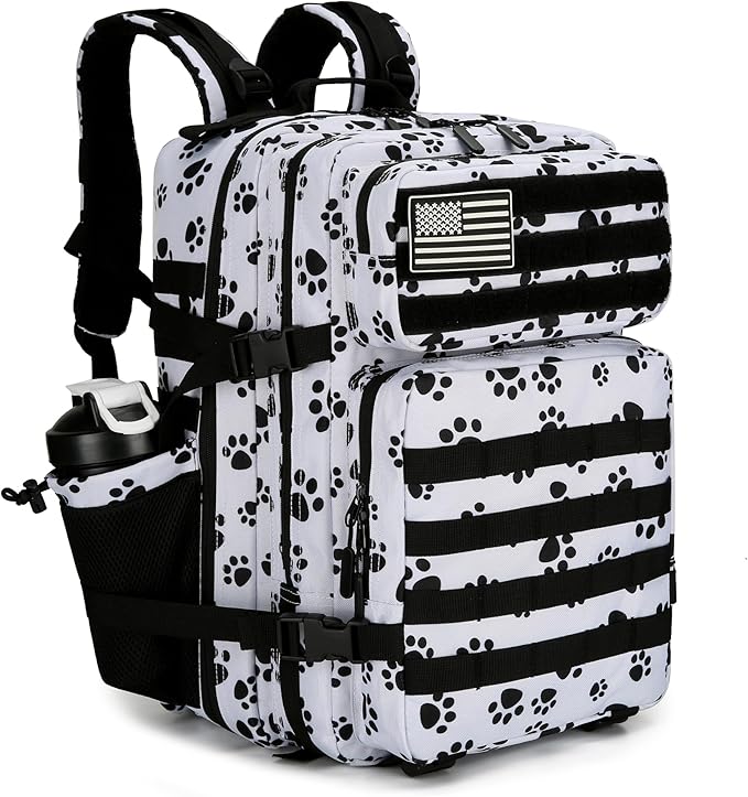 45L Military Tactical Backpack Hiking Backpacks Tactical Gear Camo Back Pack Army Molle Bag Rucksack Fitness Daypack