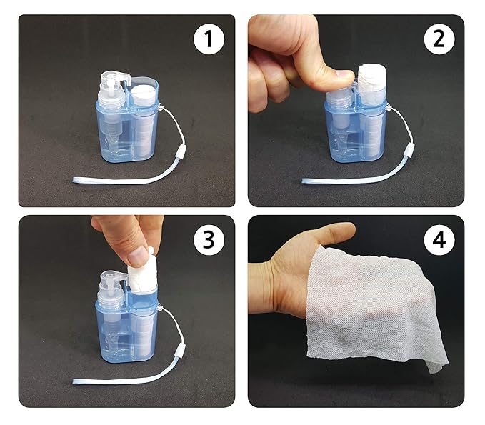 Compressed Towels Dispenser - Camping Wet Towels, Toilet Paper, Baby Wipes, Coin Tissues, Compressed Disposable Napkins