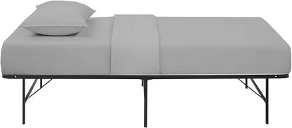 4 PC Cot Sheet Set 33x75, 100% Cotton Fitted Cot Sheet- Perfect for Narrow Twin/Rv Bunk/Camping Cot/Guest Bed Replacement, Sheets for Cot Bunk Bed-Fits Upto 4-8" Deep Mattress- Light Grey Solid