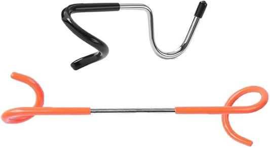 2 Pack Bird Feeder Hanger Pole Attachment Shelf Pole Hooks Stand Adapter for Tent Lamp Lantern Light Outdoor Birdfeeder Flower Pot Garage Camping Storage Organization