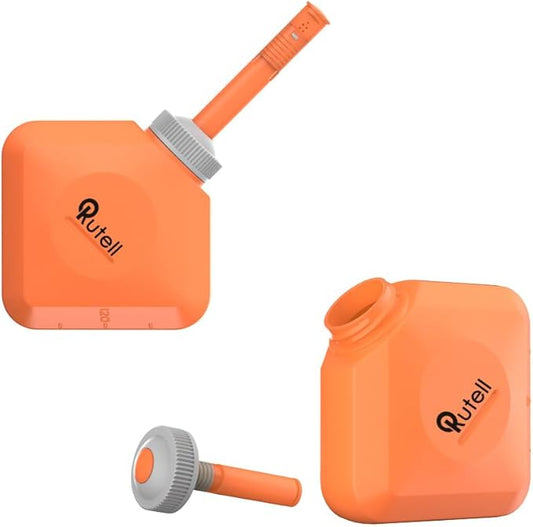 Portable Bidet Spray for Women & Men - Compact, Easy to Use, 360° Rotating Nozzle - Ideal for Hygiene, Bidet Attachment for Toilet - Pink/Gray/Black - 240ML Capacity (Orange)