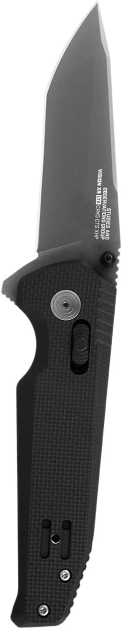 SOG VISION XR Professional Ambidextrous CTS XHP Stainless Steel Folding Knives | Single-Handed Opening | XR Lock