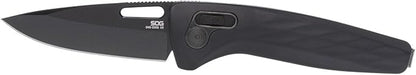 SOG One-Zero XR Easy-Opening Daily Carry Folding Knives with Aircraft-Grade Aluminum Handle | CRYO CPM S35VN Steel Blade