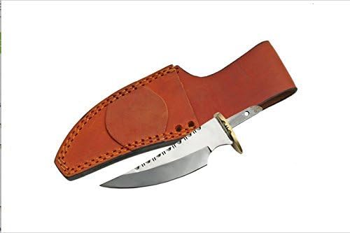 6.25" 7 Gauge Stainless Steel Blade Blank W/Sheath