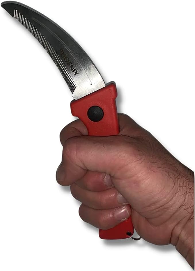 4 3/4" Folding Stainless Steel Sod Knife