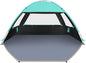 Gorich Beach Tent Sun Shelter for 3/4-5/6-7/8-10 Person with UPF 50＋ UV Protection, Lightweight & Easy Setup Beach Shade Canopy, Portable Beach Shade Tent Beach Cabana
