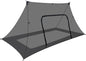 Onewind Camping Mosquito Net for Cot, Shelter Bugnet Camping Screen Room Ultralight No-See-Um Breathable Mesh Bugnet Mosquito Netting with Double Sided Zipper, Black