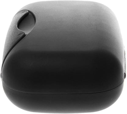 2 Pcs Plastic Soap Case Holder Container Box Home Outdoor Hiking Camping Travel Black