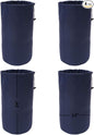 Durable Drawstring Water Resistant Dust Flap Stuff Sack Bag 4-Pack