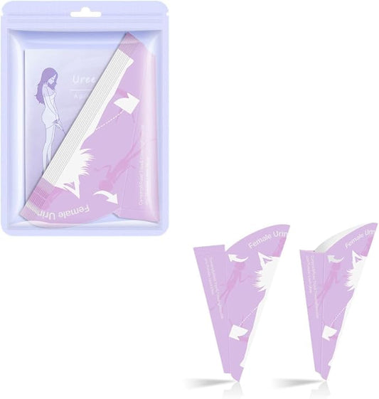 20 pieces portable urinal for women hiking must haves camping personal care products disposable pee funnel car necessities