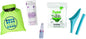 SHEWEE Flexi Travel Pack - Includes Reusable Pee Funnel, Peebol Pocket Sized Toilet, Hand Sanitiser and Dry Bag (Aqua)