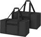INFANZIA Duffel Travel Sports Equipment Bag, Long Luggage Bag with Upgrade Zipper Water Resistant, Extra Large Foldable Storage Bag for Camping, Tent, Tripod, Fishing(24x12x12 inch,2PCS)