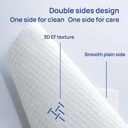 24pcs Cotton Plus Thickened Compressed Towel Mini Compressed Towel Disposable Portable Cleansing Wipe Face Wash Towel Reusable (Expand 9.9 x 11.8 inches)