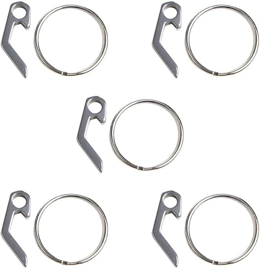 5Pcs EDC Mini Bottle Opener Keychain Tools Outdoor EDC Camping Equipment Pocket Lightweight Tools