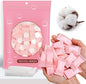 50 Pieces Compressed Towels Tablets, Portable Disposable Cotton Hypoallergenic Dehydrated Expandable Compressed Face Towels Travel Washcloths Coin Tissues for Home Beauty and Outdoors Hiking Camping