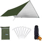 Azarxis Waterproof Camping Tent Tarp Hammock Rain Fly Footprint Ground Cloth Shelter Sunshade Beach Picnic Blanket Mat for Outdoor Camping Park Lawn
