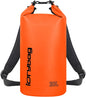 IDRYBAG Dry Bags for Kayaking Waterproof 2L/5L/10L/15L/20L, Small Dry Bag Waterproof Floating, Dry Sack Waterproof Bag for Paddleboarding Travel