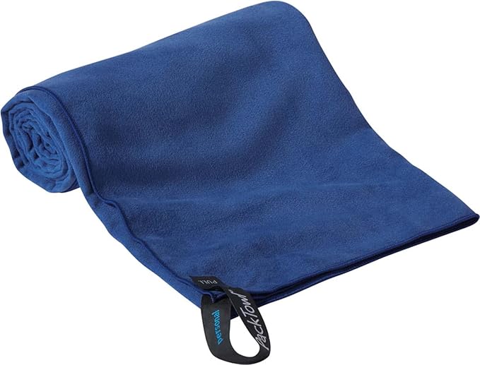 PackTowl Personal Ultralight Microfiber Camping and Travel Towel, Lake, Hand
