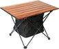 ROCK CLOUD Portable Camping Table Ultralight Aluminum Camp Table with Storage Bag Folding Beach Table for Camping Hiking Backpacking Outdoor Picnic, Size M