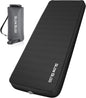 Self-Inflating Sleeping Mats for Camping 4in Ultra-Thick Foam Sleeping Pad Inflatable Camping Mattress with Pump Sack, Portable Camping Pad for 4-Season, Black