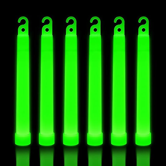 30 Ultra Bright Glow Sticks in Bulk - Multi Use Glowsticks for Parties, Camping, Emergency Light and Survival Kit with 12 Hours Duration