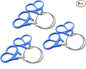 3 Pcs Stainless Steel Survival Wire Saw 21.65 Inch, Garrote Wire Cable Saw String Saw, Emergency Pocket Saw Rope Saw Hand Tool for Wood Cutting Hiking Hunting