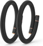 2 Pack Mosquito Repellent Bracelets, Insect & Pest Repellent Wristbands for Adults and Kids, DEET Free, Mosquito Repellent Bands Outdoor Patio (16 Replacement Cores - Black)