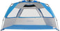 G4Free Easy Set up Beach Tent Deluxe XL, Pop up Sun Shelter for 3-4 Persons with UPF 50+ Protection Beach Shade with Extended Floor