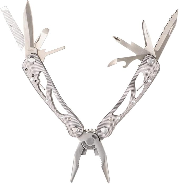 14-in-1 Folding Utility Multi-Tool, Dark Grey