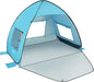 TOBTOS UPF 50+ Pop Up Beach Tent, Easy Set Up Beach Umbrella, Sun Shelter for 2-3 People UV Protection Portable Sunshade, Baby Canopy Cabana, Lightweight with Carry Bag