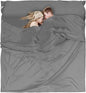 Sleeping Bag Liner - Travel Sheets for Hotel, Portable & Comfortable & Quick-Drying Adult Sleep Sack for Camping, Business Trips, Traveling, Hostel