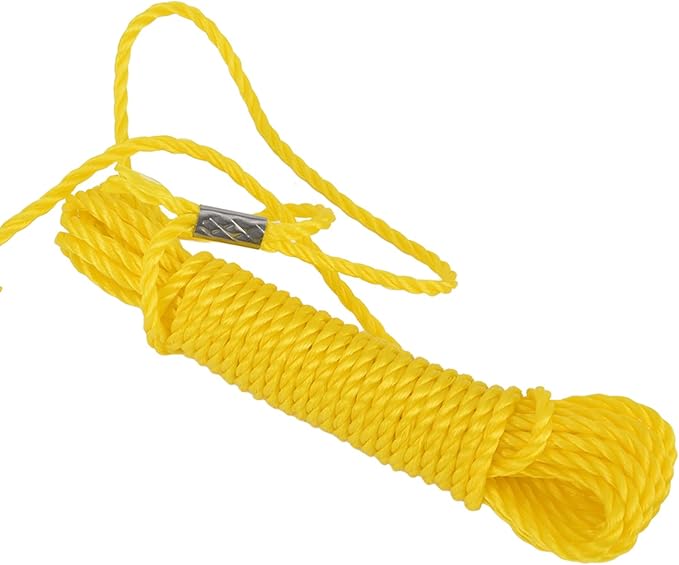 24 Inch High Reach Tree Limb Hand Rope Saw, Rope Chain Saw with Double Sides Teeth Blades, Manganese Steel Folding Pocket Chainsaw for Wood Cutting Camping Hunting Garden Work