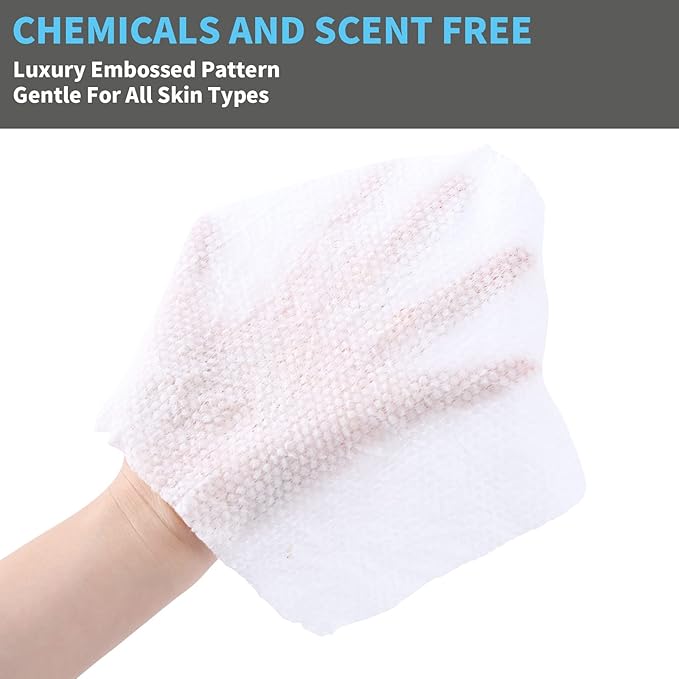 500 PCS Ultra Soft Disposable Compressed Towels Value Pack with 2 Carrying Cases, Cotton Travel Wipes Magic Towel Mini Coin Tissue, Toilet Paper Pills, for Home Bathroom Beauty Salon Outdoors Camping