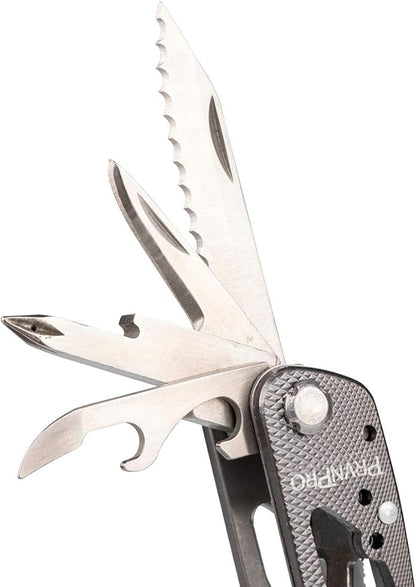 14-in-1 Folding Utility Multi-Tool, Dark Grey